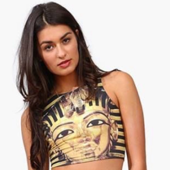 Pharaoh crop top - Picture 3 of 4